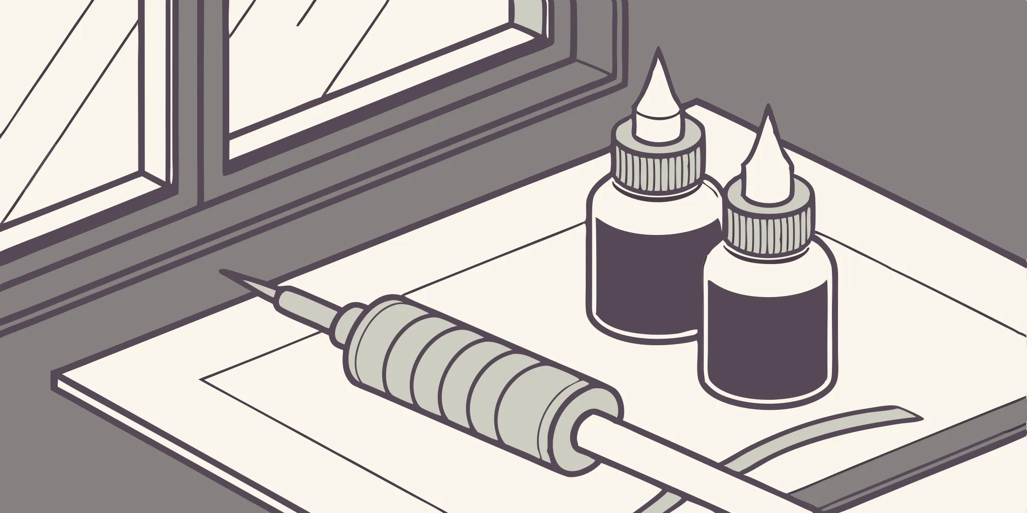 Micro tattoo tools in Brooklyn.