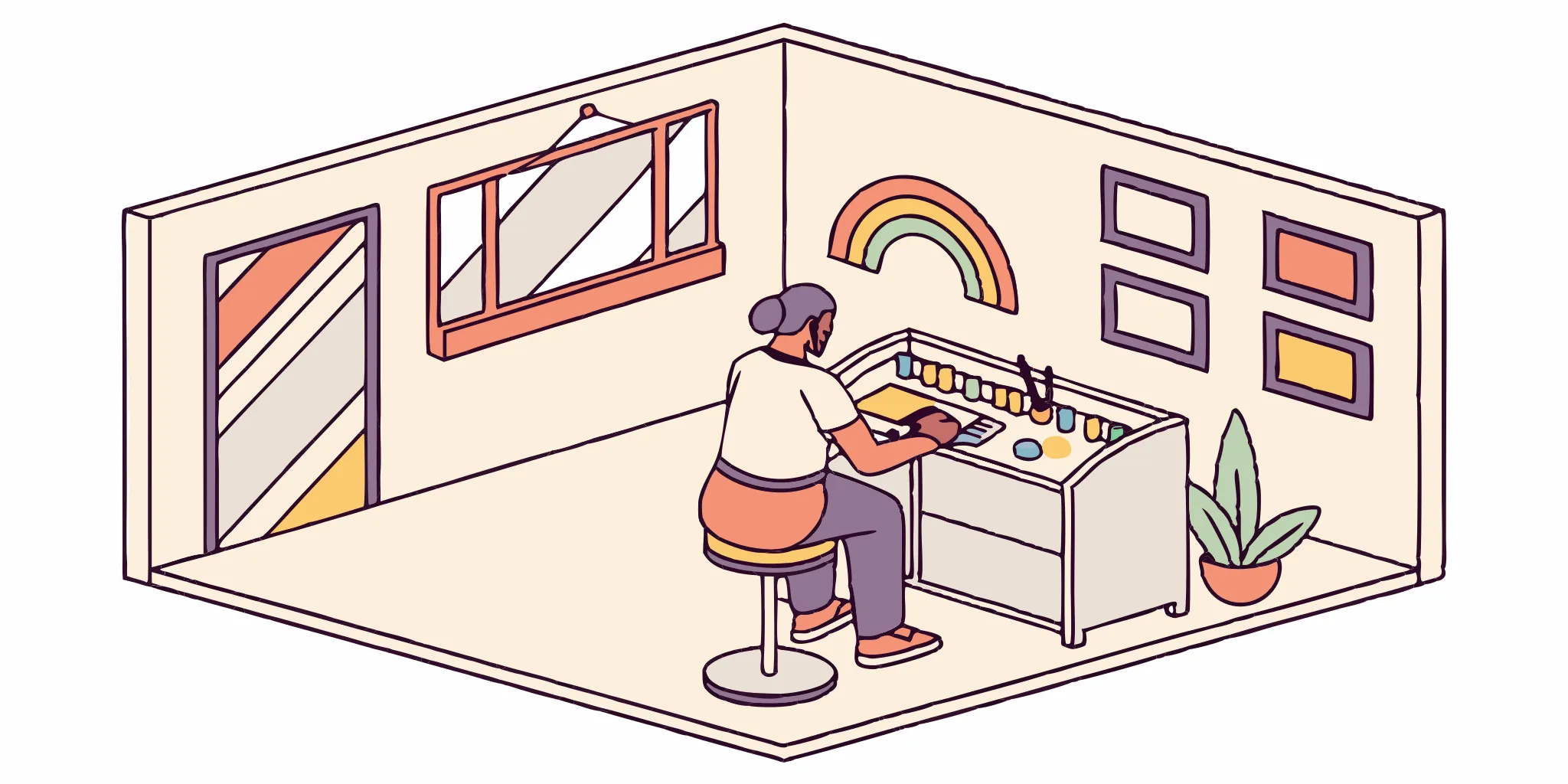 Queer-friendly tattoo artist in a Greenpoint studio.