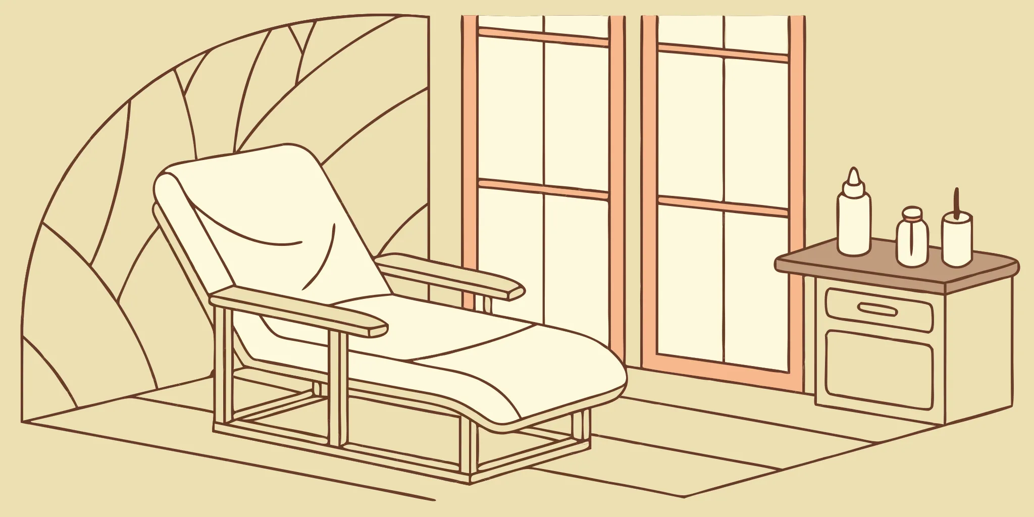 Tattoo setup for sensitive skin.